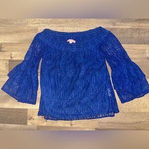 Lilly Pulitzer 🌊💙 luxurious long sleeve top